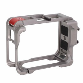 Frame Cage for Insta 360 Ace Pro 2, Ace Pro 2 Frame Aluminium Alloy High Hardness Lightweight Camera Housing Quick Release Flip Design