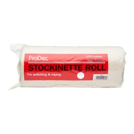 ProDec 800g Super Soft Absorbent Cotton Stockinette Roll for Cleaning, Wiping, Dusting, Mopping Up Spills, Scratch Free Polishing of Windows, Varnished Wood, Mirrors & Buffing Up Vehicle Paintwork