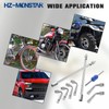 HZ-MONSTAR 9Pcs Valve Stem Extenders Dually Valve Stem Extenders, 45
