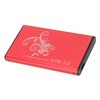 Hard Drive Enclosure 4TB 2.5in 5Gbps Transmission USB3.0 Aluminium Alloy