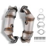 VAVICARS Catalytic Converter Direct-Fit Stainless Steel For 2011 2012 2013