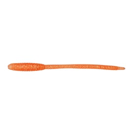 Nikko Pin Tail Worm 1.9", Glow Orange 598