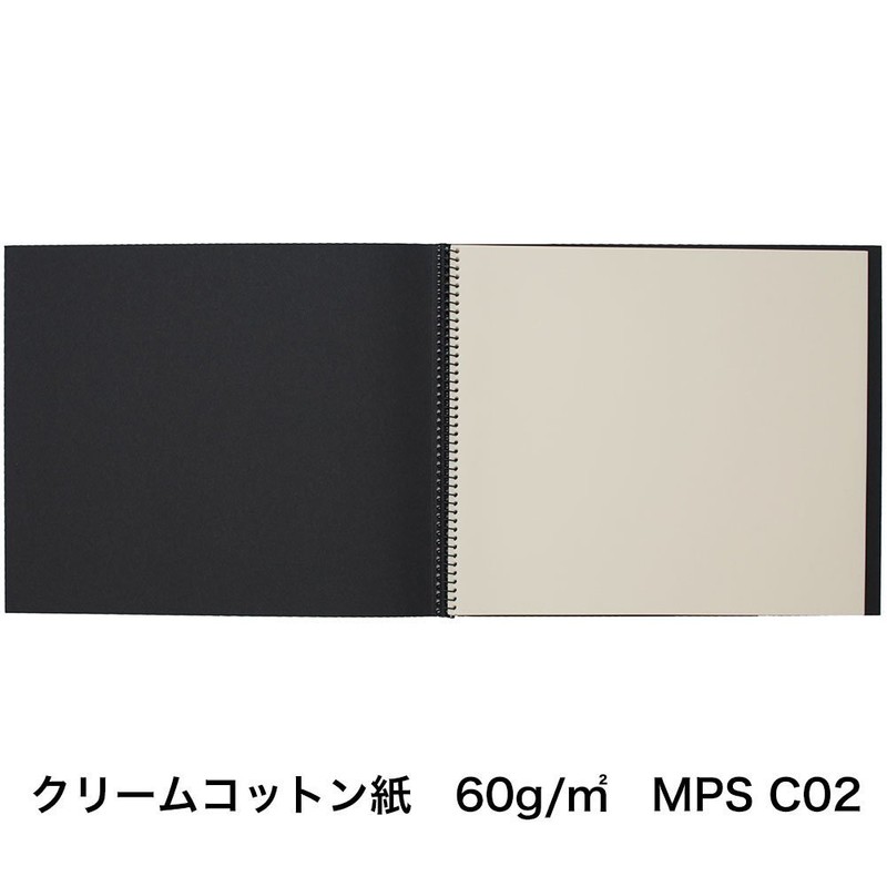 Maruman SS2 Sketchpad, Small, Assorted Colors, Cream Croquy Paper, 55