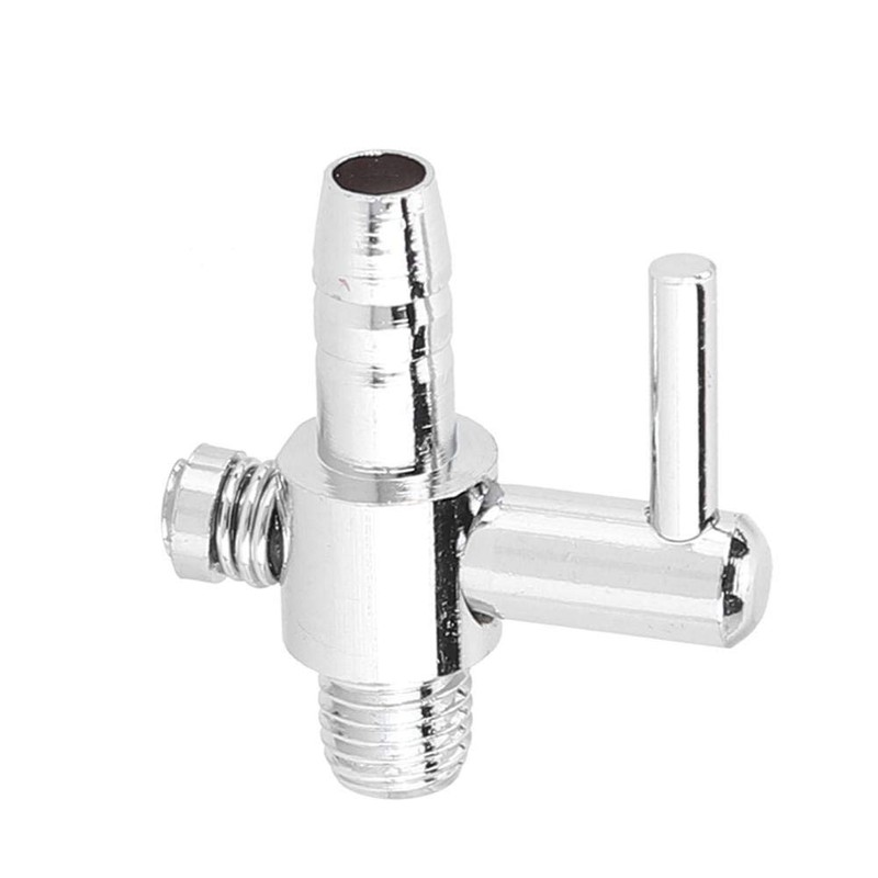 10pcs Fish Tank Flows Control Valve, Stainless Steel Aquarium Oxygen