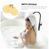 Outanaya 2piezas Esponjas Baño Ducha Exfoliantes Unidades Limpieza Profunda Cumpleaños