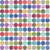 Polka Dots Wall Decals 121 Modern Multi-color 2 inch Confetti