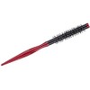 POFET 2 Pcs Mini Round Heat Resistant Nylon Bristles Hair
