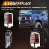 OFFKAT 2X Chrome Full LED Corner Side Marker Signal Lights
