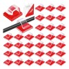 50 Clips De Cable Para Exteriores,clips Organizador De Cable