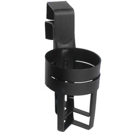 Custom Accessories 92206 Black Small Cup Holder, (Twin Pack)