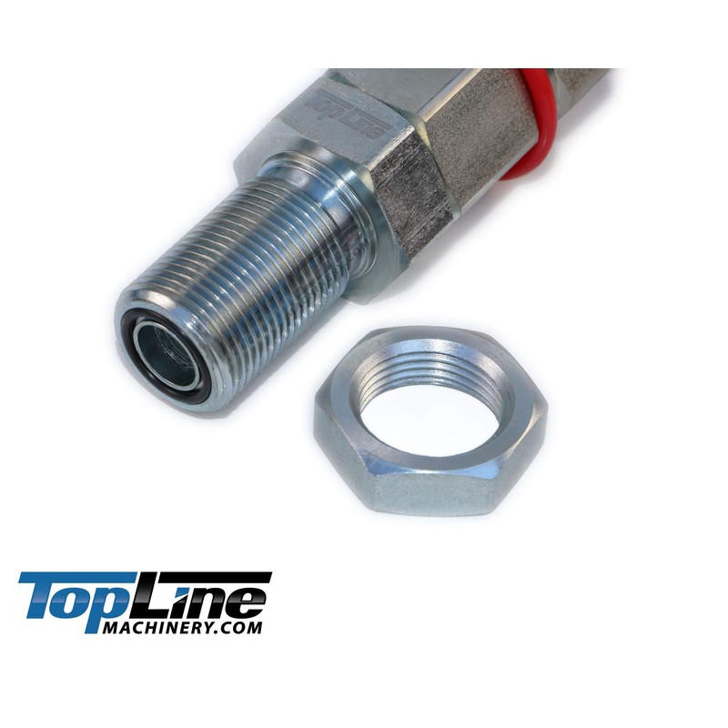 TL104 3/4 ORFS Flat Face 1/2 Hydraulic Quick Connect Coupler