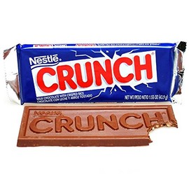 Nestle Crunch Bars, 1.55 ounces Boxes (Pack of 36)