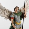 DevotedWalls 10.2"H Saint Raphael Statue Painted in Full Color, Angel