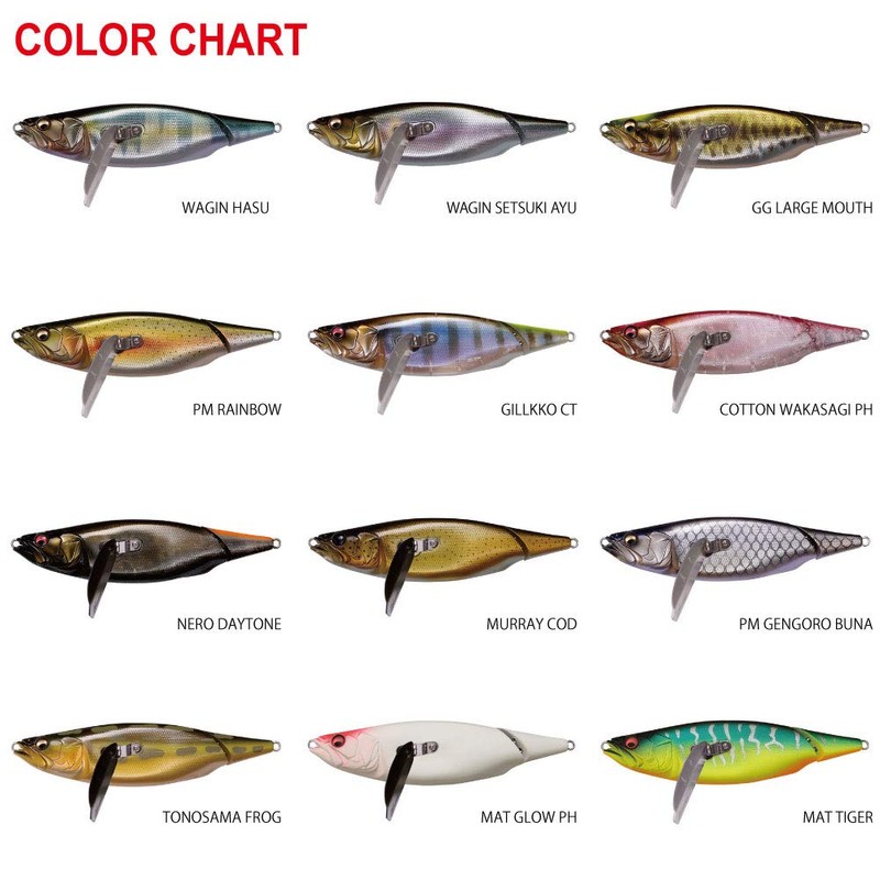 Megabass i-Wing 135 Lure, Japanese Silver Lotus