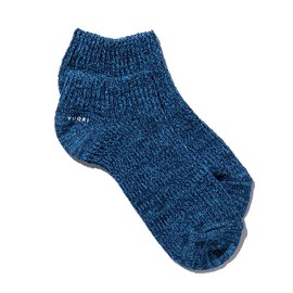 YUQRI Crispy Cover Socks, Antibacterial, Deodorizing, Unisex, BLU2, Free size