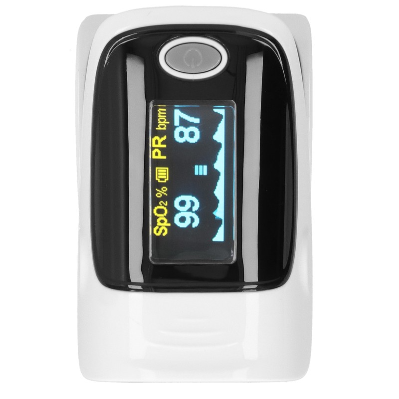 Fingertip Pulse Oximeter Digital OLED Blood Oxygen Saturation Monitor Heart