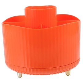 CHILDWEET Rotatable Storage Tube Makeup Brush Storage Holder Makeup Brush Holder Tabletop Cosmetic Brush Holder Rotatable Makeup Brush Bucket Makeup Brush Pot Cosmetic Brush Storage Holder