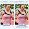 Cuffbow 100 Pcs Disposable bra liners to absorb sweat under