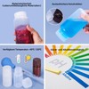UMETASS Wide Mouth Plastic Bottle Laboratory Test Bottle Sealed Leakproof