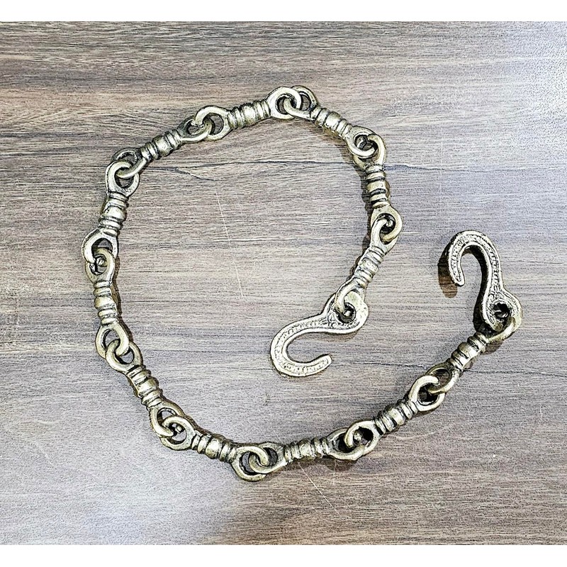 ESPLANADE Brass Chain with Hooks for Hanging Bell Diya Deepak