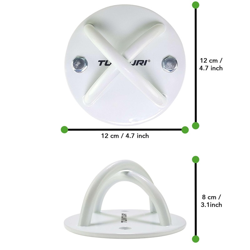 Tunturi 12 cm Wall Hook for Suspension Trainer, Sling Trainer,