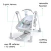 Ingenuity ConvertMe 2-in-1 Compact Portable Automatic Baby Swing & Infant