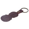 7PCS Cowhide Musical Instrument Keychains Mini Guitar Violin Horn Bass