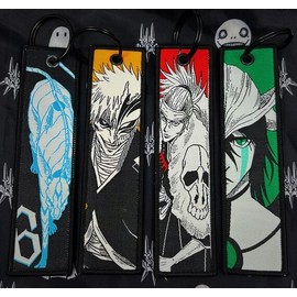 BLEACH Embroidered Anime keychains - Character Choice: Ulquiorra