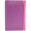 Valita Unisex Soft Leather Credit Card/Travel Card Holder/Wallet - Blush