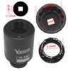 Yuesstloo 41mm Rear Wheel Axle Nut Socket Tool, Compatible with