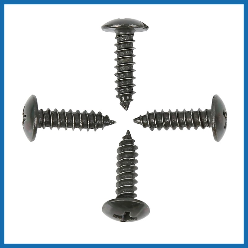 A ABSOPRO 50 Sets 4.2x16mm U Clip Screw Assortment Car