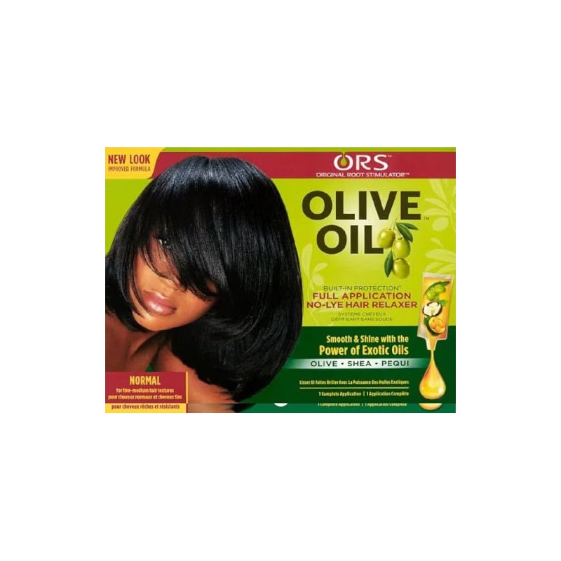 Olive Oil Hair Relaxer – Normal Strength | 1 Application