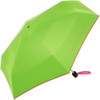 Benetton Pocket Umbrella Ultra Mini Flat Solid, Green Flash, Pocket