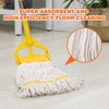 Clamp Type Wet mop with 51" Handle