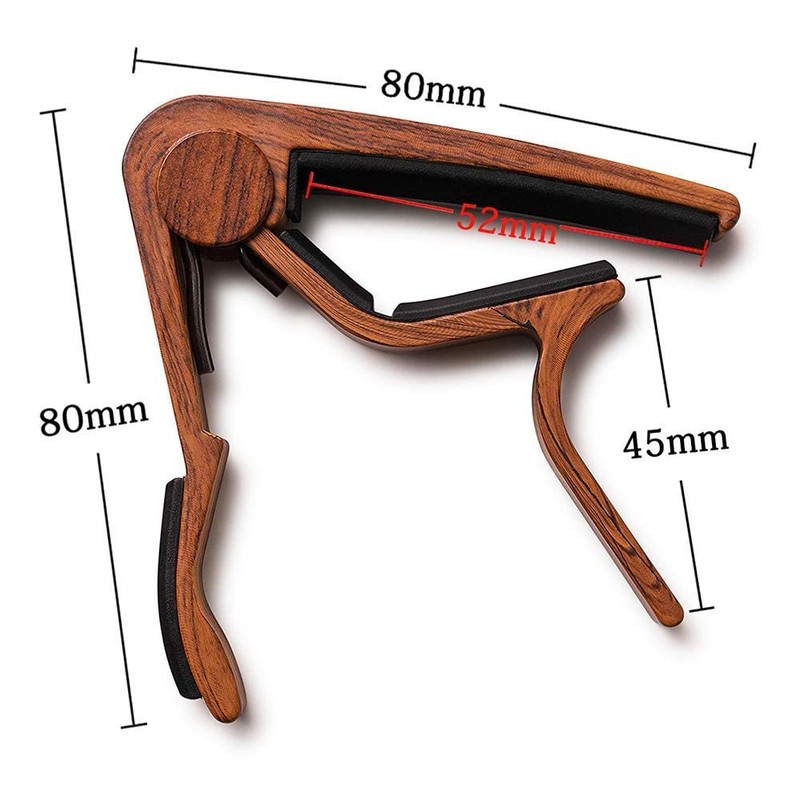 BestSounds Guitar Capotast Acoustic Guitar Capo One-Touch Style Guitar Capo