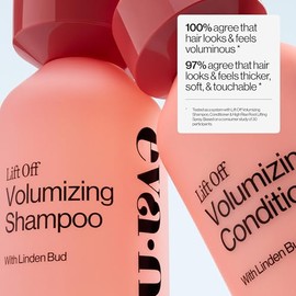 EVA·NYC- Eva NYC Lift Off Volume Shampoo, champú voluminizador rico en hidratación para cabello fino, champú diario para el cabello