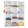 HOMIDEC Closet Organizer, 12-Cube Closet Organizers and Storage, Portable Closet