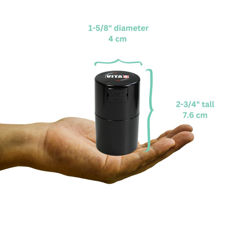 Vitavac - 5g to 20 grams Vacuum Sealed Container -
