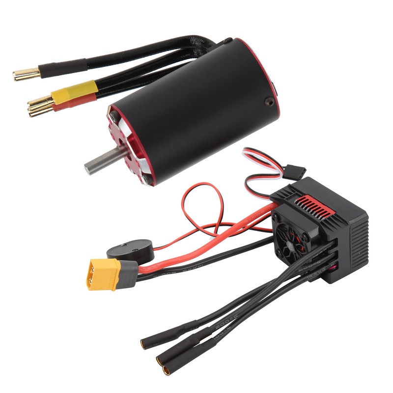 V2 3660 3200KV 4 Pole Supersonic Brushless Sensor Motor with
