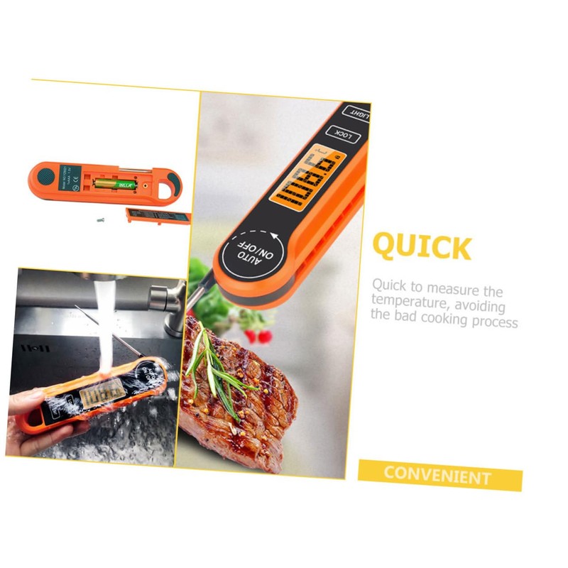 MAGICLULU Meat Thermometer with Probe Instant Read Food Thermometer for