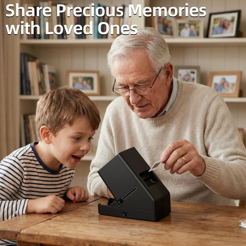 DigitPro 35mm Slide Viewer and Film Viewer - 3X Magnification
