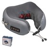 EEZEE Neck Pillow Massager with Heat U-Shaped Memory Foam Pillow