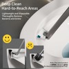 Mrbin Disposable Toilet Brush and Holder Set, Cleaner Toilet Bowl