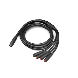 Electric Bike Connector 1T4 Extend Cable 105cm Connect E-Bike Throttle/Ebrake/Display Electric Bicycle Parts Accessories