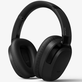 Eono Active-Noise-Cancelling-Headphones - ANC Eonoheadphone 1-Wireless Over-Ear Bluetooth-Headphones with Mic, Multiple Modes, 40H Playtime, Comfortable Protein Earcups(Black)