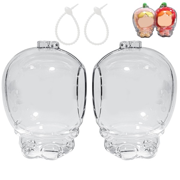 Doll Protective Case for Crybaby Cherry Doll: Clear Display Bag