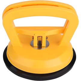 Calmind Reparador de Abolladuras de Coche de Alta Resistencia con Ventosa, Herramienta de Eliminacion de Abolladuras, Herramientas de Eliminacion de Abolladura de Color Amarillo