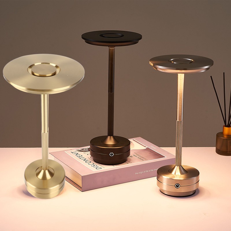 LED Desk Lamp Adjust Brightness 360 Degrees Lighting Quickly Charging