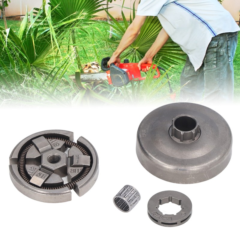 7 Teeth Clutch Drum Sprocket Bearing Kit Chainsaw Upgraded Accessories