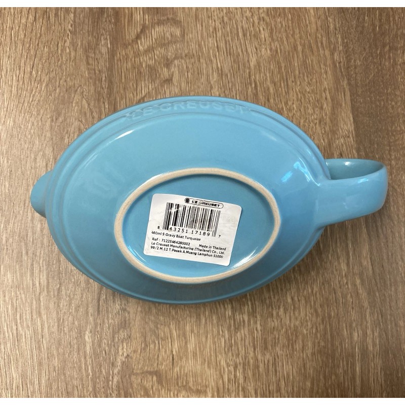 Le Creuset "Turquoise" Signature Gravy Boat LE CREUSET 12 Oz